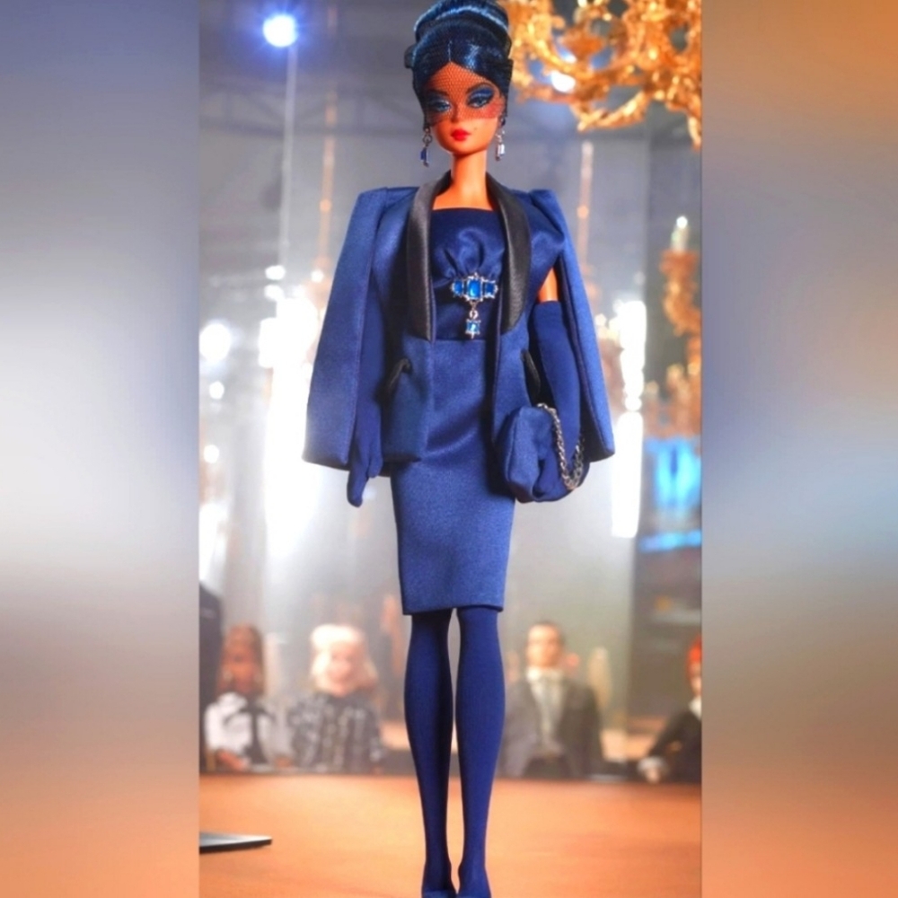 Sapphire Anniversary Barbie Fashion Model Collection